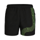Neon Track Line Pattern Sports Shorts